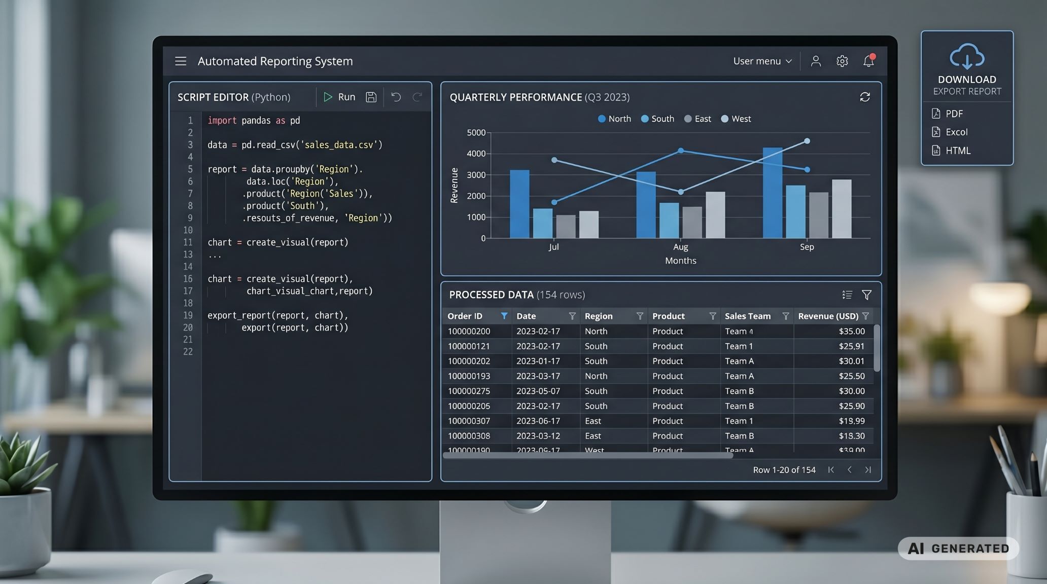 Generar informes en Excel con Python y Java