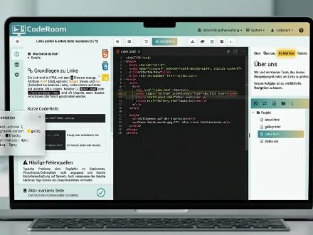 Projets Web dans la Salle de Code - HTML, CSS & JavaScript en direct dans le navigateur
