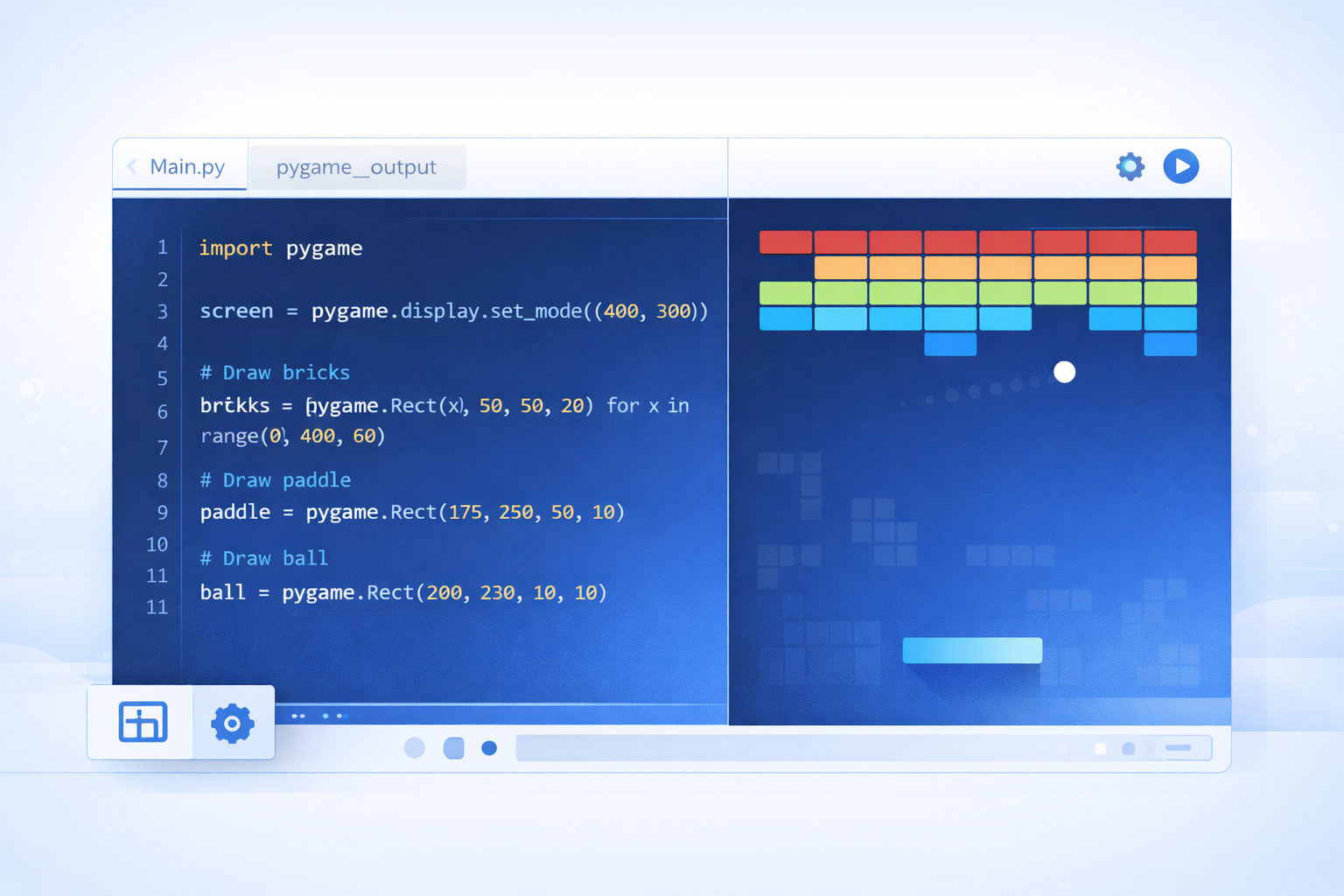 pygame en el navegador – Programa juegos y simulaciones