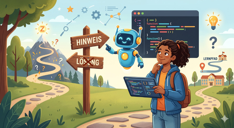 AI provides assistance instead of finished solution