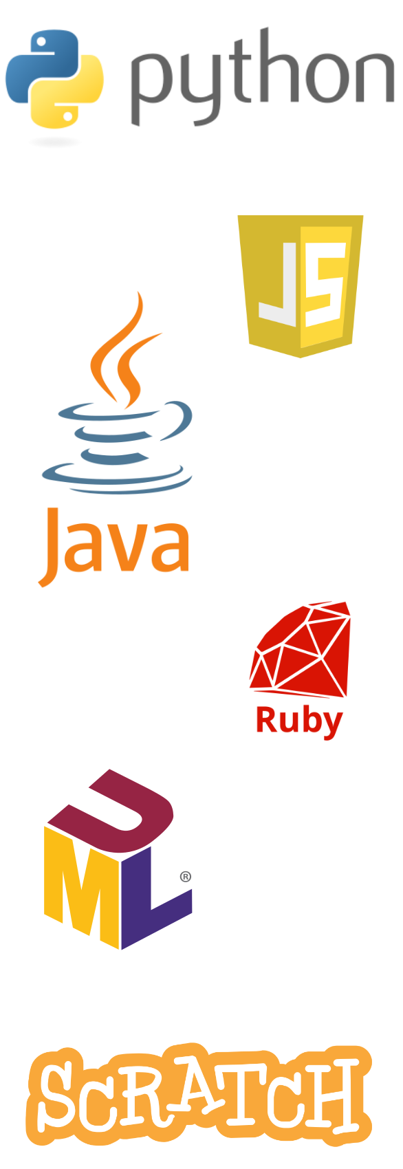 CodeRoom admite Java, Python, JavaScript y Ruby por completo